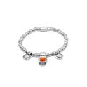 Pulsera Kubik Charm Coral Pulsera Kubik Charm Coral